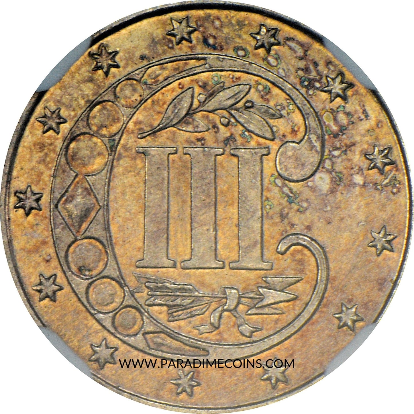 1872 3CS PR60 NGC - Paradime Coins | PCGS NGC CACG CAC Rare US Numismatic Coins For Sale