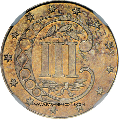 1872 3CS PR60 NGC - Paradime Coins | PCGS NGC CACG CAC Rare US Numismatic Coins For Sale