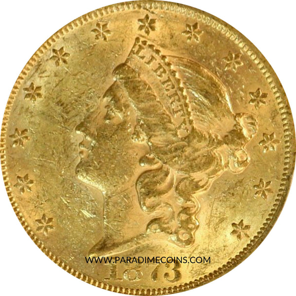 1873 $20 AU58 PCGS CAC - Paradime Coins | PCGS NGC CACG CAC Rare US Numismatic Coins For Sale