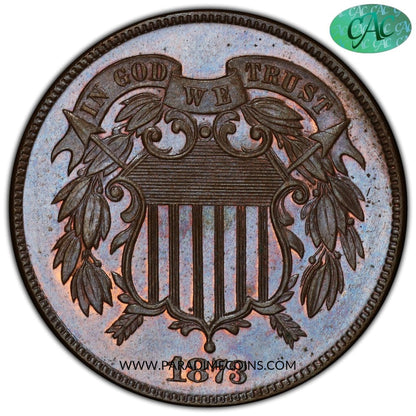 1873 2C PR66+ BN PCGS CAC - Paradime Coins | PCGS NGC CACG CAC Rare US Numismatic Coins For Sale