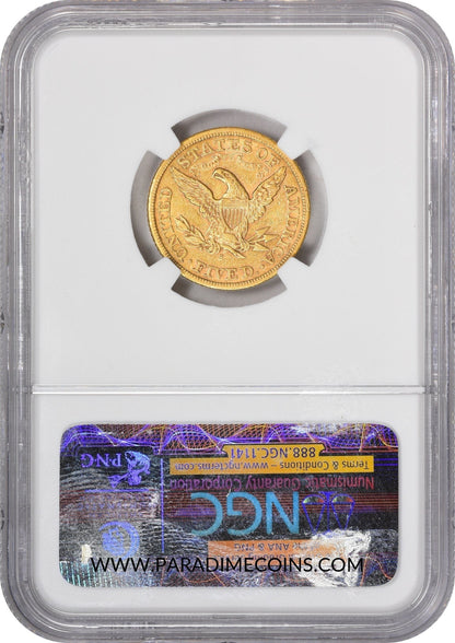 1873-S $5 AU53 NGC CAC - Paradime Coins | PCGS NGC CACG CAC Rare US Numismatic Coins For Sale