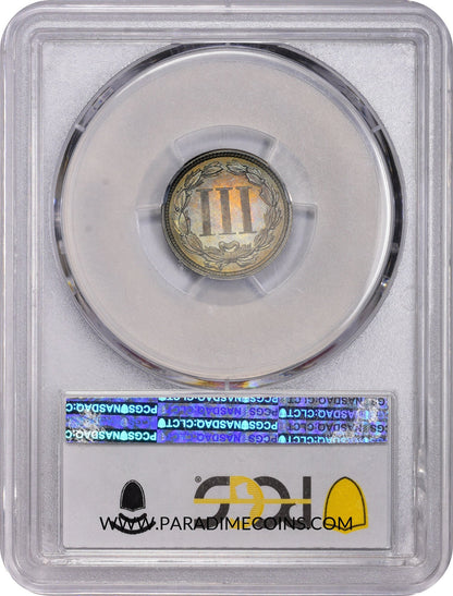 1874 3CN PR67+ PCGS CAC - Paradime Coins | PCGS NGC CACG CAC Rare US Numismatic Coins For Sale