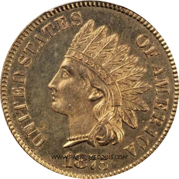1875 1C PR64RD CAM PCGS CAC - Paradime Coins | PCGS NGC CACG CAC Rare US Numismatic Coins For Sale
