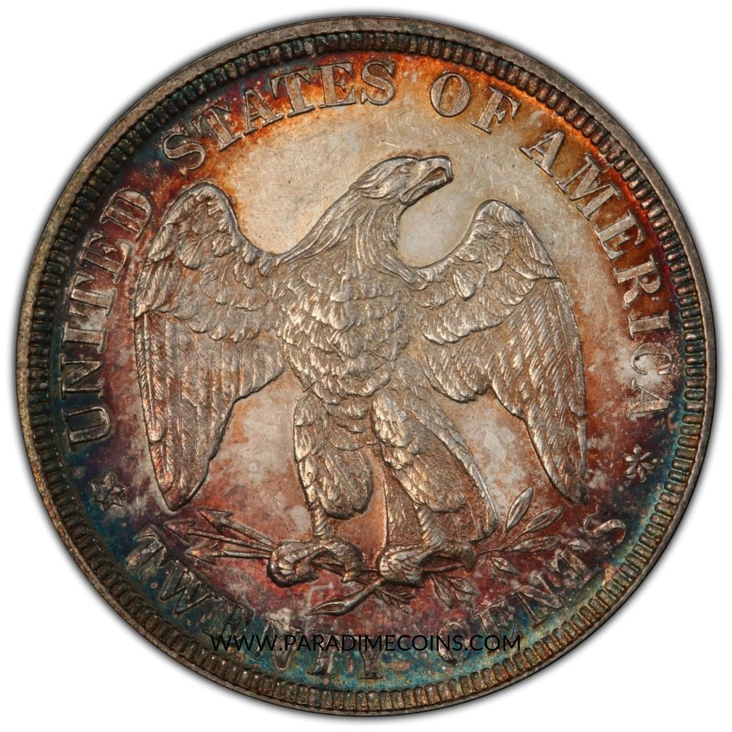 1875 20C MS62 PCGS CAC - Paradime Coins | PCGS NGC CACG CAC Rare US Numismatic Coins For Sale