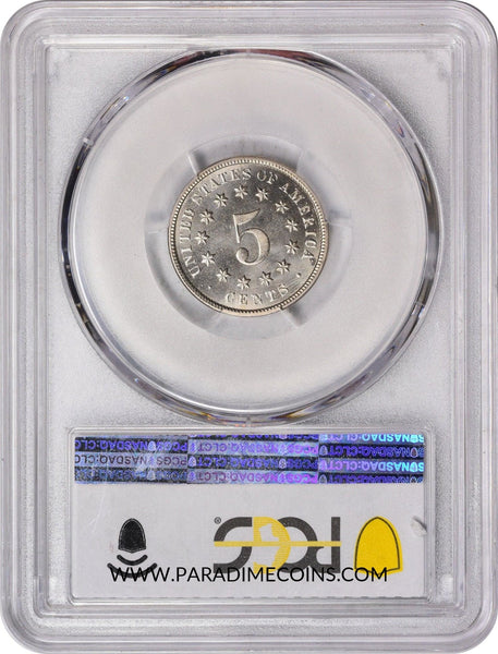 1875 5C MS67 PCGS CAC - Paradime Coins US Coins For Sale