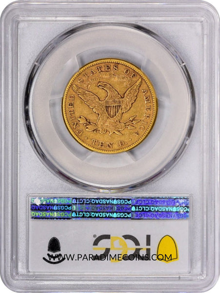 1875-CC $10 VF35 PCGS CAC - Paradime Coins | PCGS NGC CACG CAC Rare US Numismatic Coins For Sale