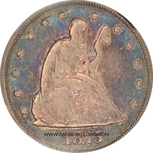 1875-S 20C F15 NGC - Paradime Coins | PCGS NGC CACG CAC Rare US Numismatic Coins For Sale