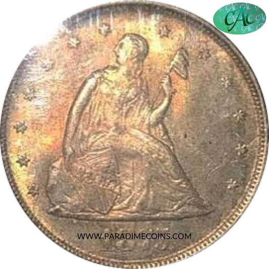 1875-S 20C MS64 PCGS CAC - Paradime Coins | PCGS NGC CACG CAC Rare US Numismatic Coins For Sale