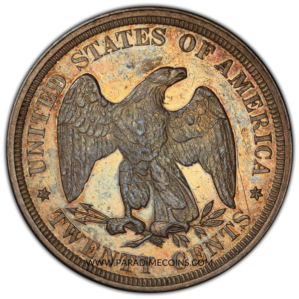 1876 20C PR61 PCGS CAC - Paradime Coins US Coins For Sale