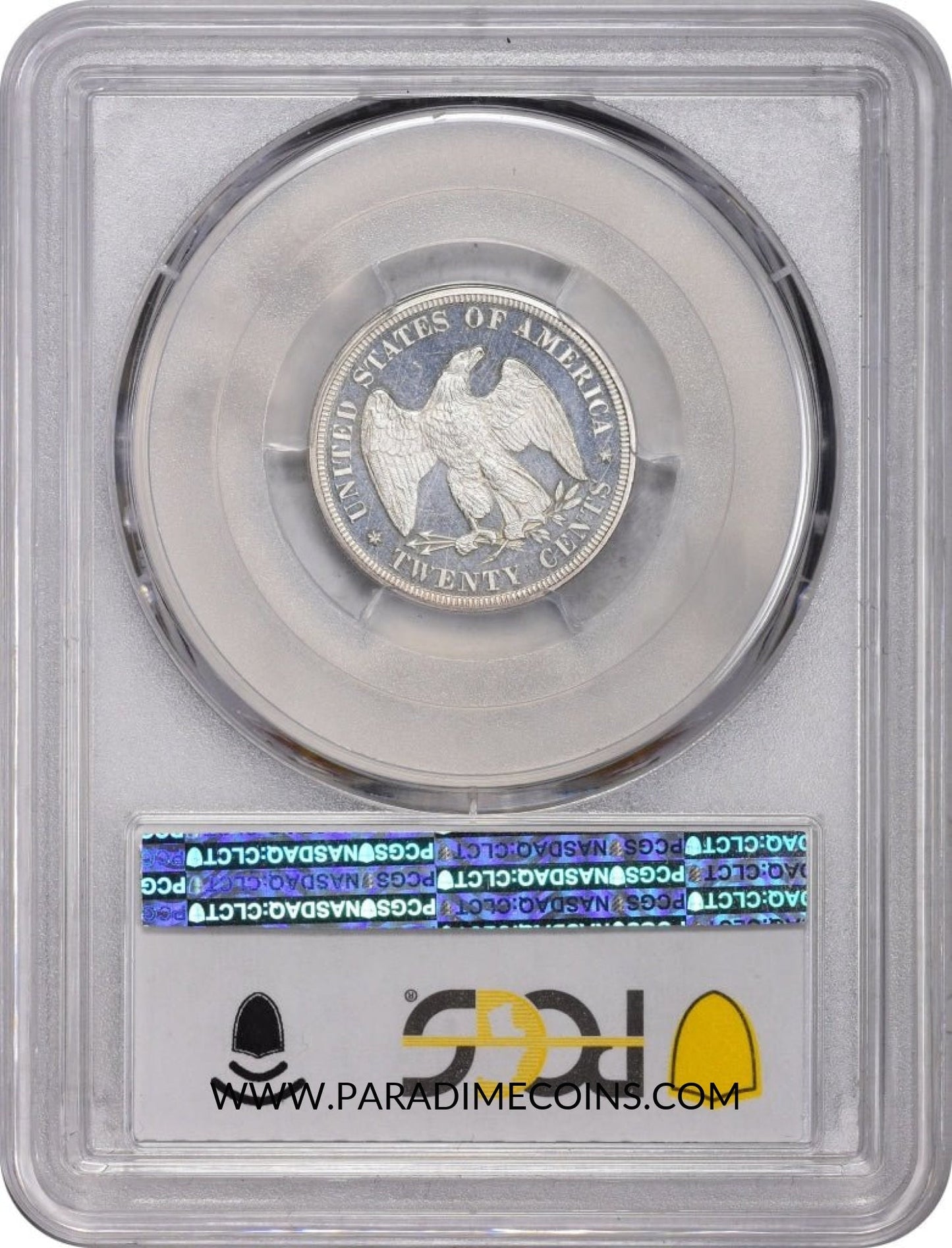 1876 20C PR64 CAM PCGS CAC - Paradime Coins | PCGS NGC CACG CAC Rare US Numismatic Coins For Sale