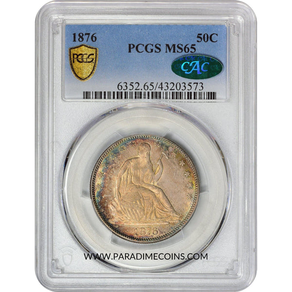 1876 50C MS65 PCGS CAC - Paradime Coins | PCGS NGC CACG CAC Rare US Numismatic Coins For Sale