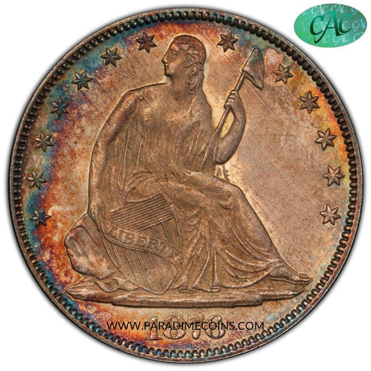 1876 50C MS65 PCGS CAC - Paradime Coins | PCGS NGC CACG CAC Rare US Numismatic Coins For Sale