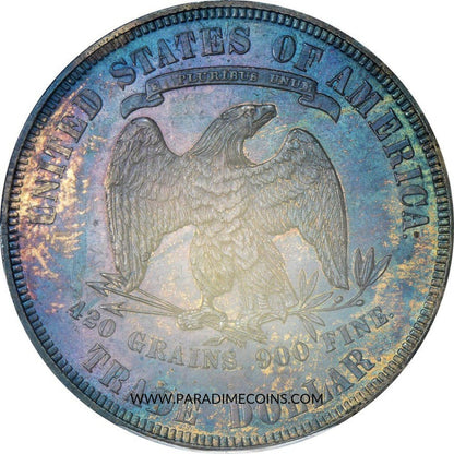 1876 T$1 PR63 PCGS CAC - Paradime Coins | PCGS NGC CACG CAC Rare US Numismatic Coins For Sale