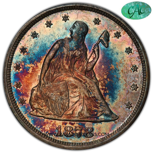 1878 20C PR58 PCGS CAC - Paradime Coins | PCGS NGC CACG CAC Rare US Numismatic Coins For Sale