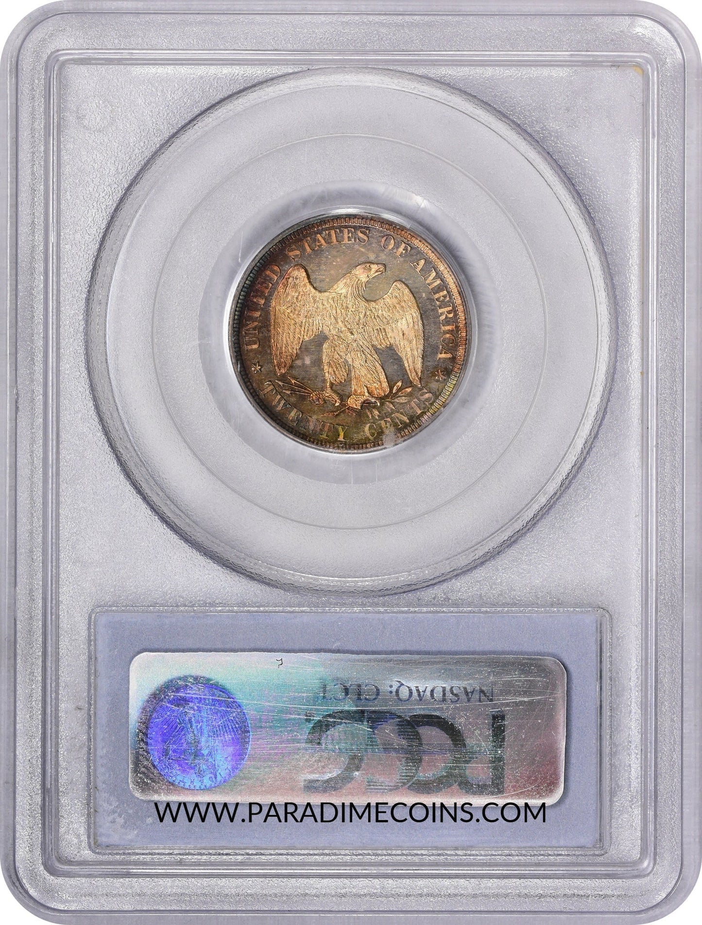 1878 20C PR64 DCAM PCGS CAC - Paradime Coins | PCGS NGC CACG CAC Rare US Numismatic Coins For Sale