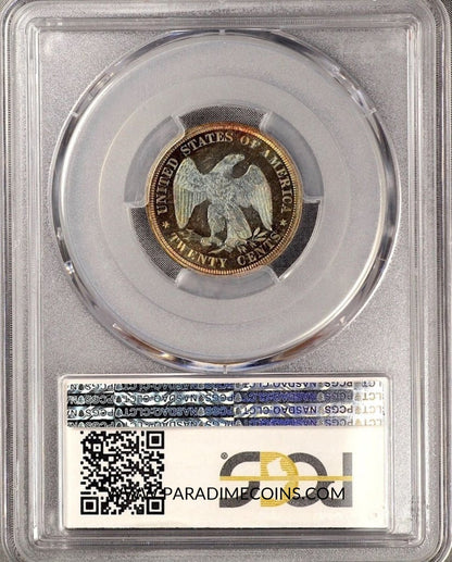 1878 20C PR66+ PCGS CAC - Paradime Coins | PCGS NGC CACG CAC Rare US Numismatic Coins For Sale