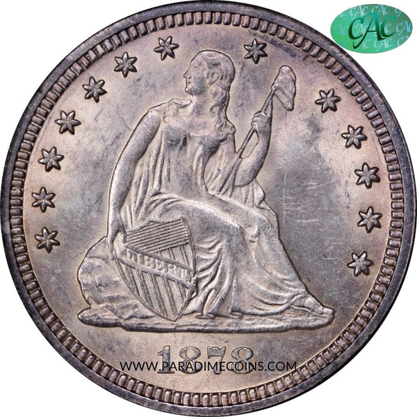 1878 25C MS62 NGC CAC - Paradime Coins | PCGS NGC CACG CAC Rare US Numismatic Coins For Sale