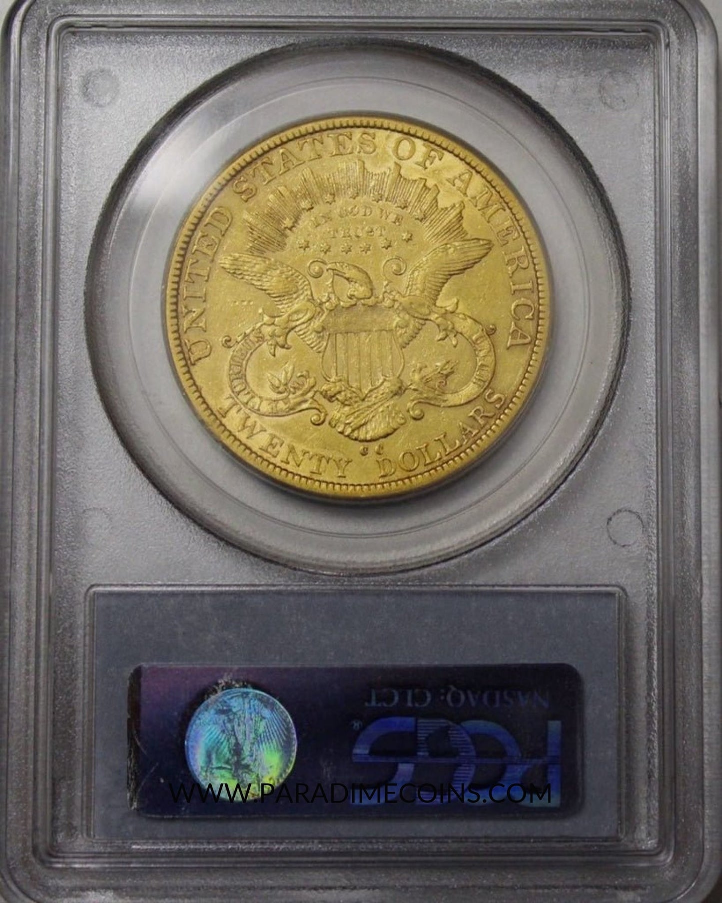 1878-CC $20 XF40 PCGS CAC - Paradime Coins | PCGS NGC CACG CAC Rare US Numismatic Coins For Sale