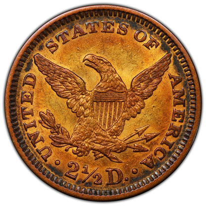 1878 $2.5 AU55 PCGS - Paradime Coins | PCGS NGC CACG CAC Rare US Numismatic Coins For Sale