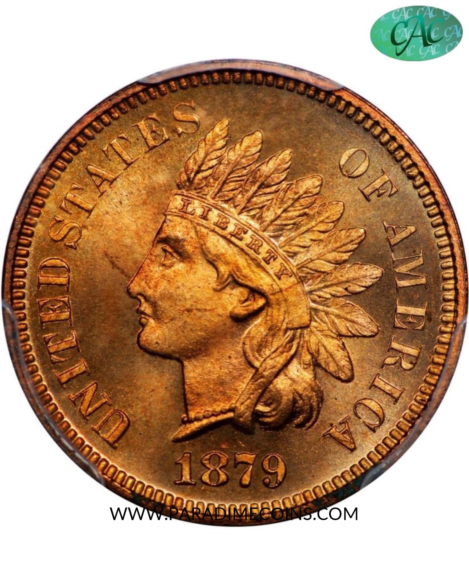 1879 1C PR66RD PCGS CAC - Paradime Coins | PCGS NGC CACG CAC Rare US Numismatic Coins For Sale