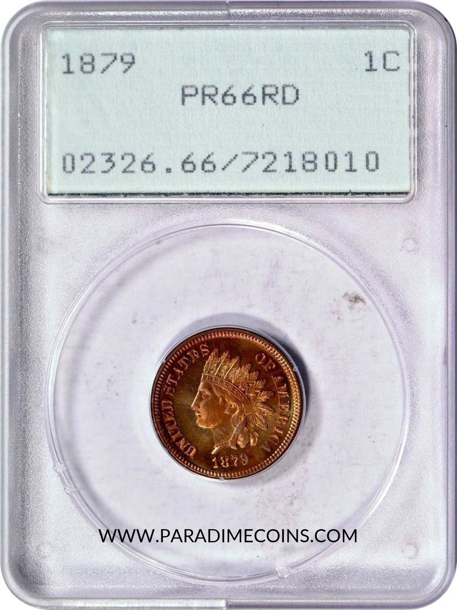 1879 1C PR66RD PCGS OGH Rattler - Paradime Coins | PCGS NGC CACG CAC Rare US Numismatic Coins For Sale