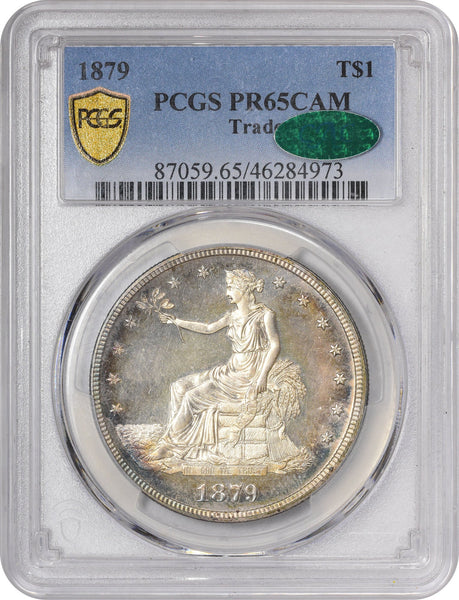 1879 T$1 PR65 CAM PCGS CAC - Paradime Coins | PCGS NGC CACG CAC Rare US Numismatic Coins For Sale