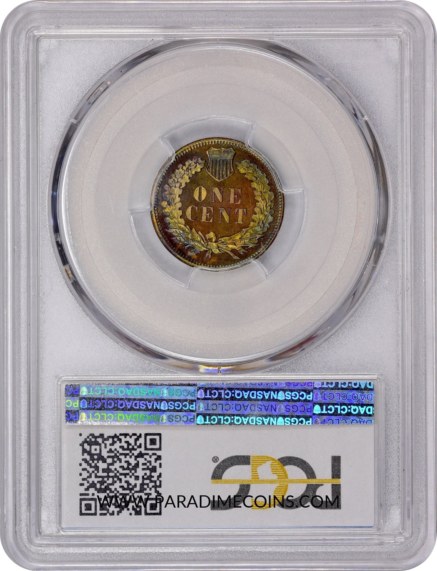 1880 1C PR66 RB PCGS EEPS - Paradime Coins | PCGS NGC CACG CAC Rare US Numismatic Coins For Sale
