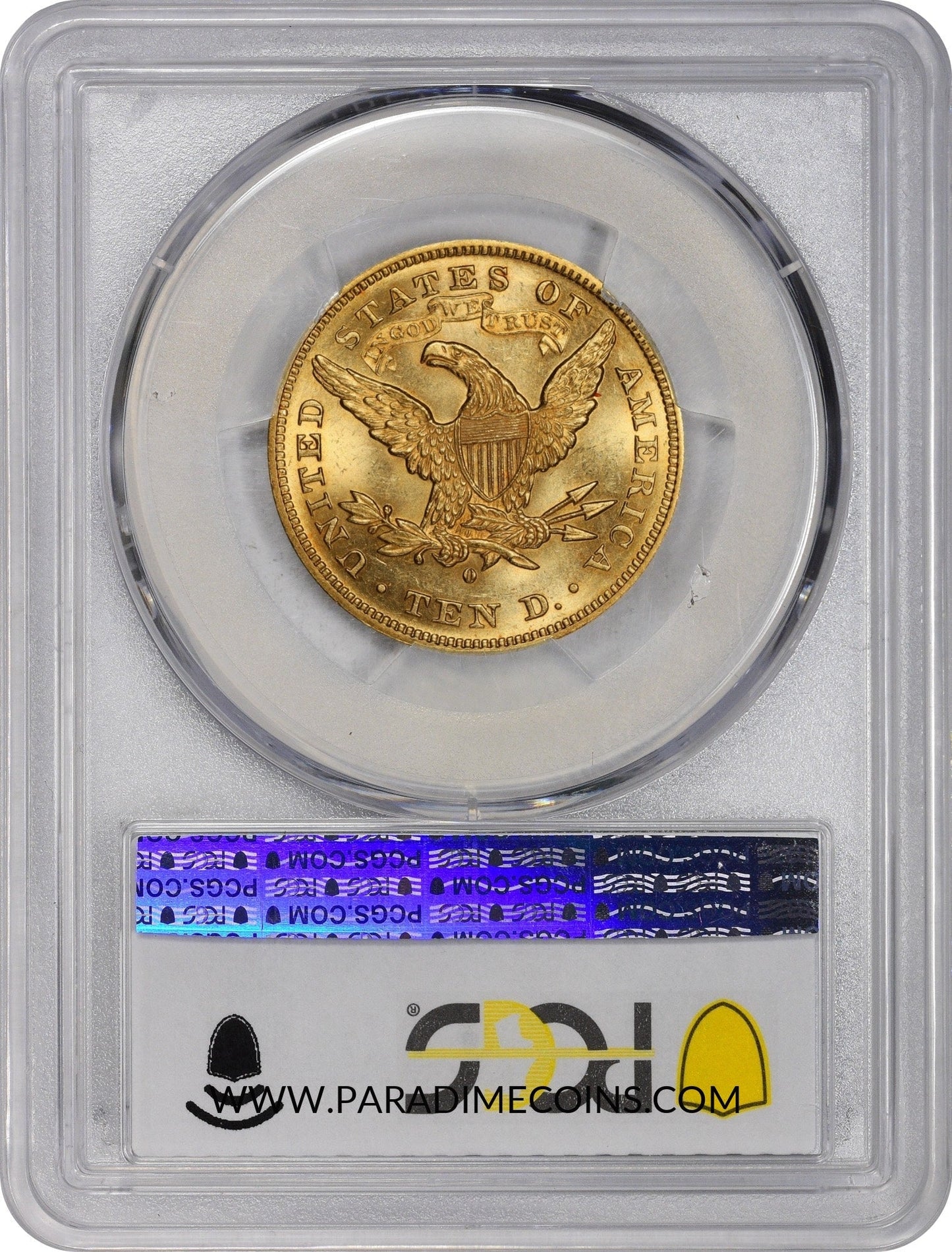 1880-O $10 MS63 PCGS CAC - Paradime Coins | PCGS NGC CACG CAC Rare US Numismatic Coins For Sale