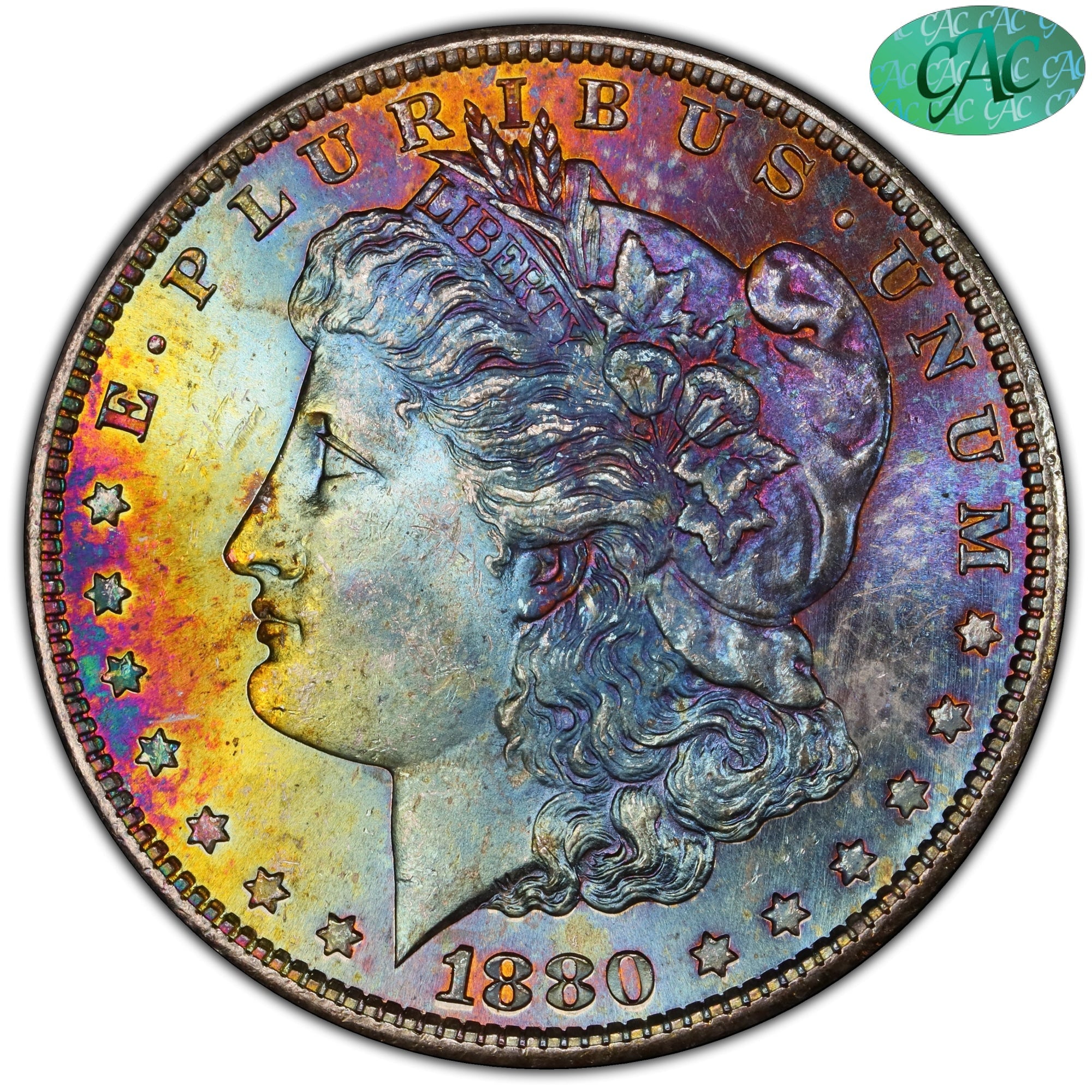 1880-S $1 MS64 PCGS CAC - Paradime Coins | PCGS NGC CACG CAC Rare US Numismatic Coins For Sale