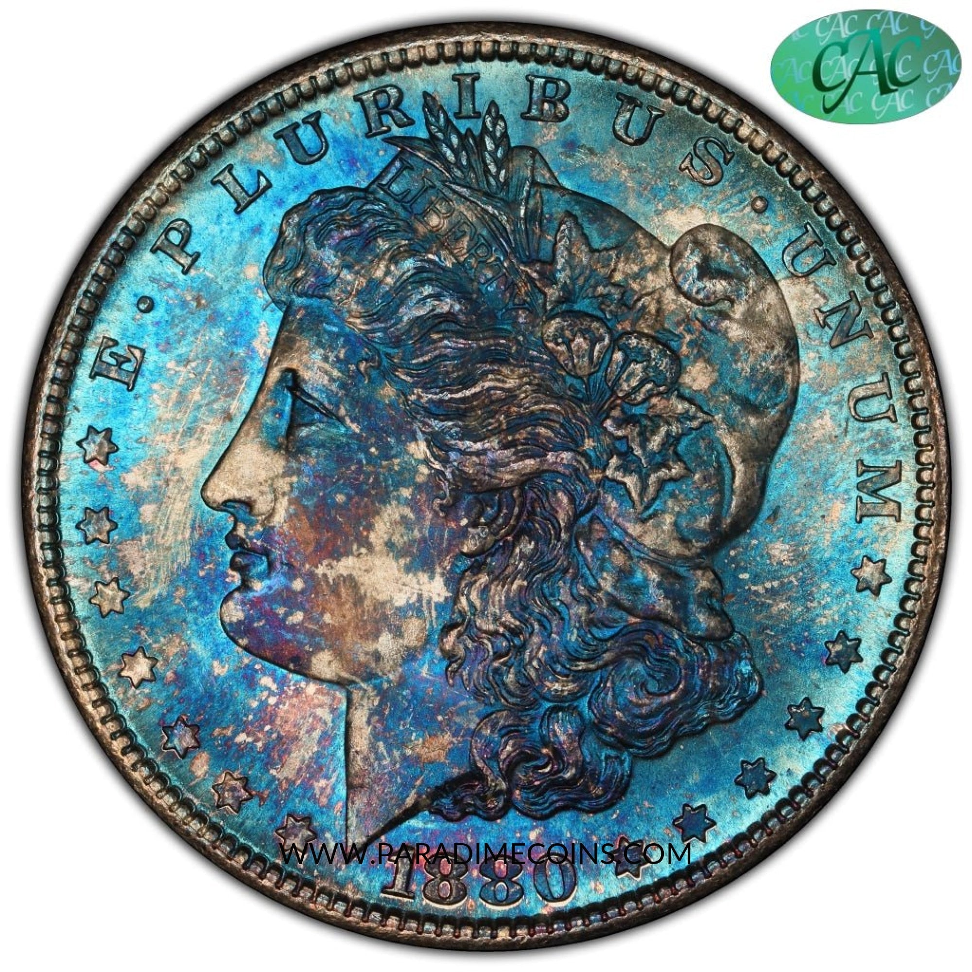 1880-S $1 MS65 PCGS CAC - Paradime Coins | PCGS NGC CACG CAC Rare US Numismatic Coins For Sale