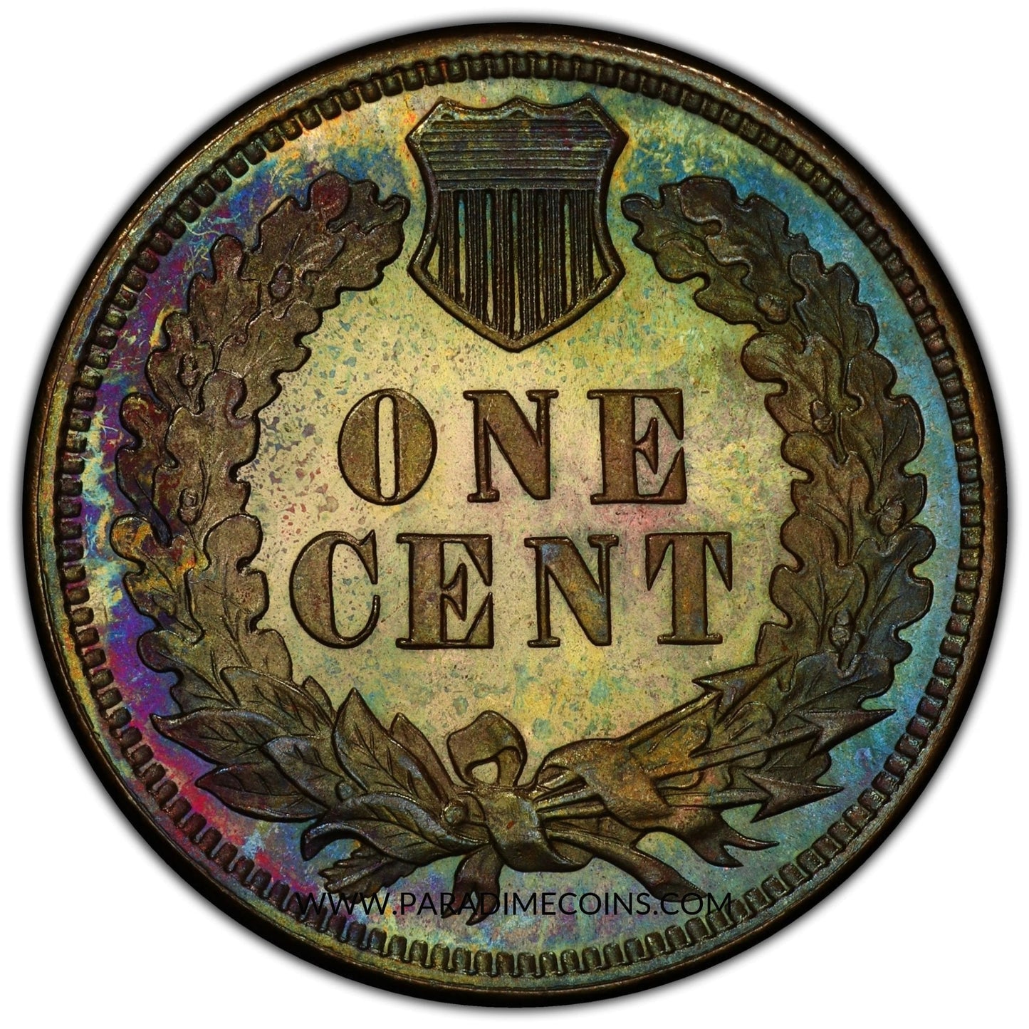 1880 1C PR66 RB PCGS EEPS - Paradime Coins | PCGS NGC CACG CAC Rare US Numismatic Coins For Sale