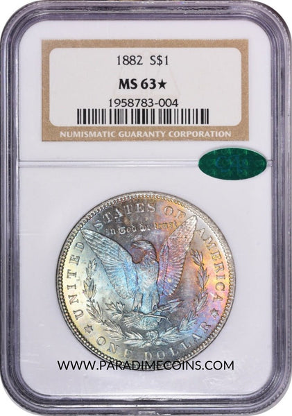 1882 $1 MS63 NGC STAR CAC - Paradime Coins | PCGS NGC CACG CAC Rare US Numismatic Coins For Sale