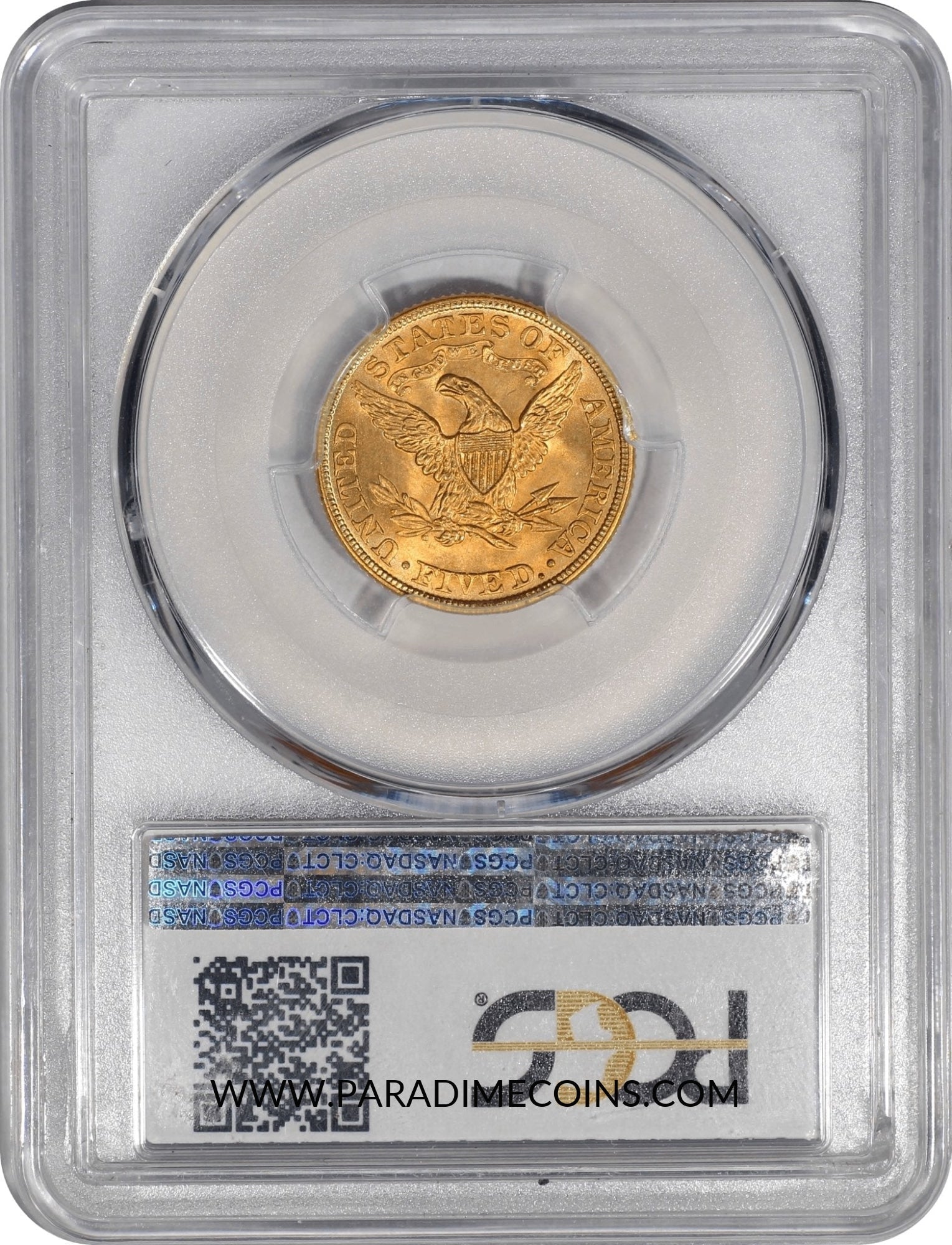 1882 $5 MS65+ PCGS CAC - Paradime Coins | PCGS NGC CACG CAC Rare US Numismatic Coins For Sale