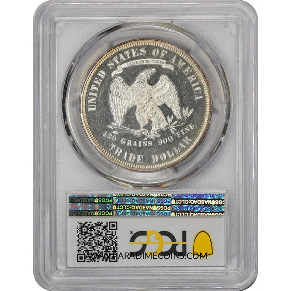 1882 T$1 PR62CAM PCGS CAC - Paradime Coins | PCGS NGC CACG CAC Rare US Numismatic Coins For Sale
