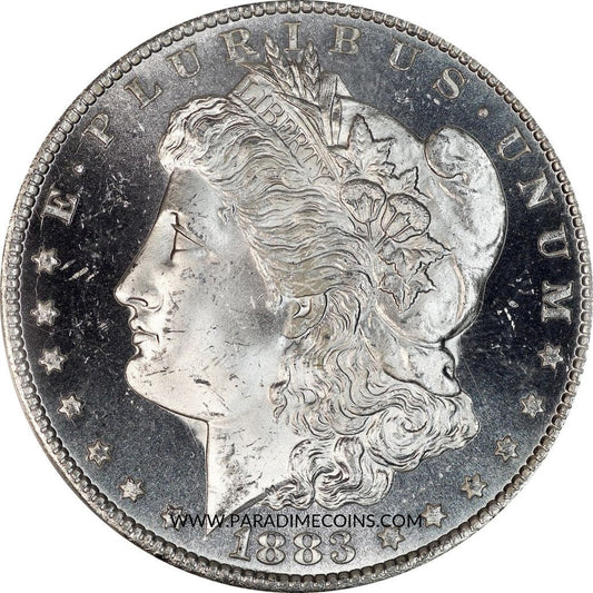 1883-CC $1 MS65 DMPL PCGS - Paradime Coins | PCGS NGC CACG CAC Rare US Numismatic Coins For Sale