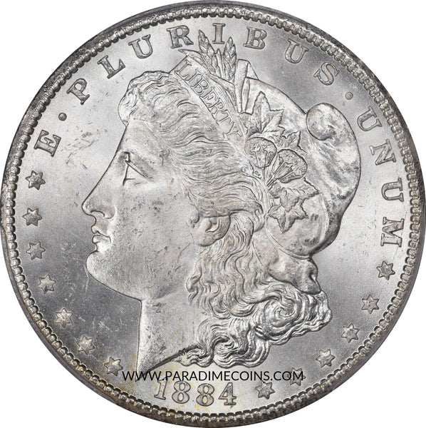 1884-CC $1 GSA MS65 PCGS CAC - Paradime Coins US Coins For Sale