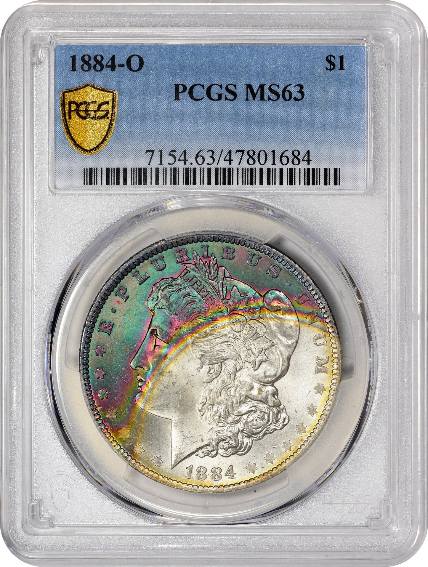 1884-O $1 MS63 PCGS - Paradime Coins | PCGS NGC CACG CAC Rare US Numismatic Coins For Sale