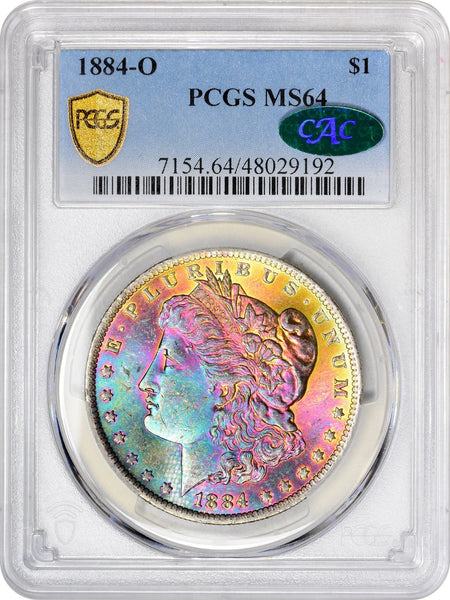1884-O $1 MS64 PCGS CAC - Paradime Coins | PCGS NGC CACG CAC Rare US Numismatic Coins For Sale