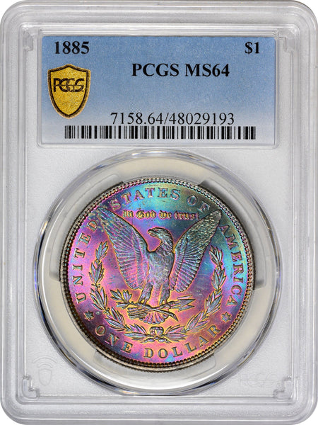 1885 $1 MS64 PCGS - Paradime Coins | PCGS NGC CACG CAC Rare US Numismatic Coins For Sale