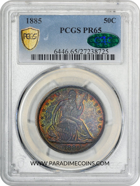 1885 50C PR65 PCGS CAC - Paradime Coins | PCGS NGC CACG CAC Rare US Numismatic Coins For Sale