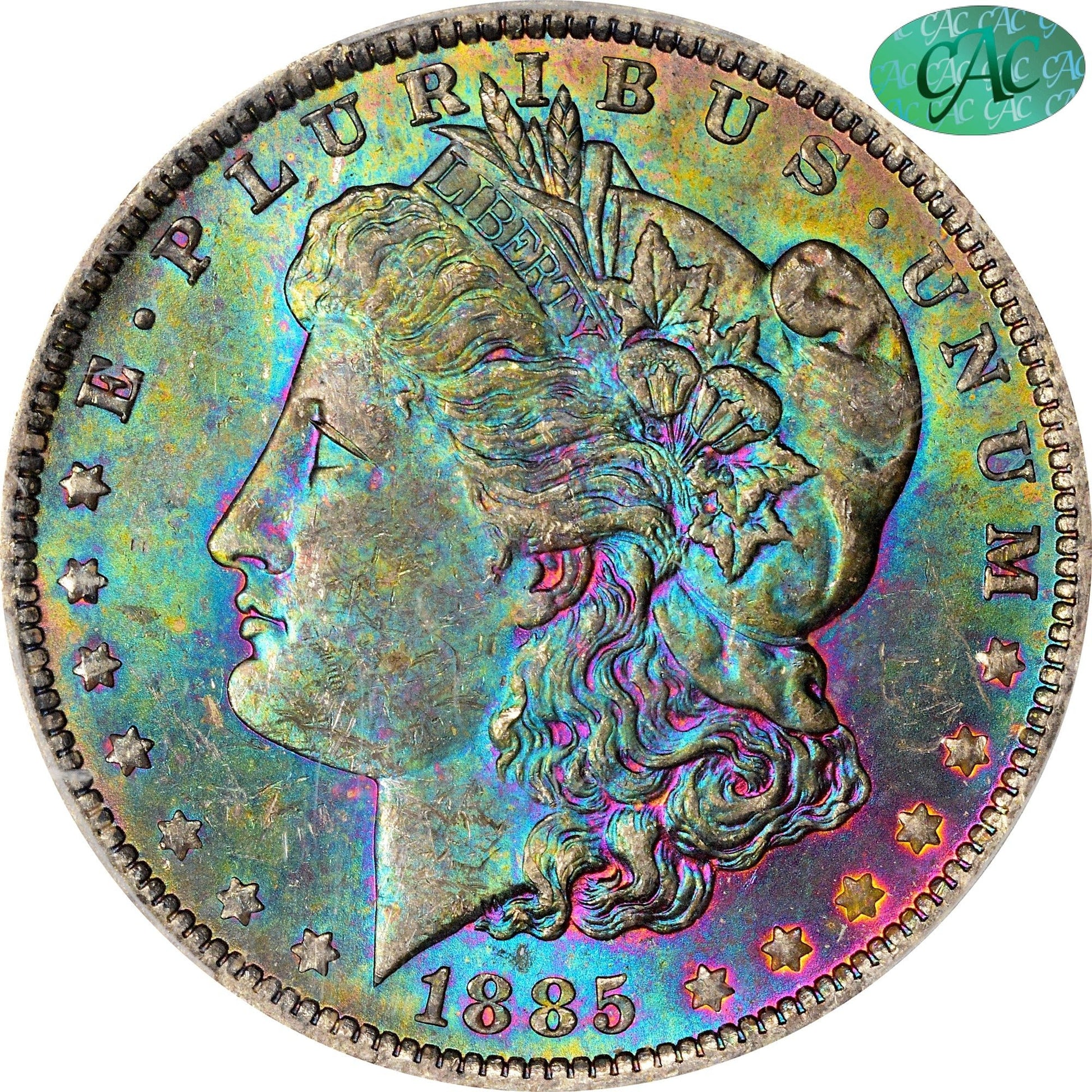 1885-O $1 MS63 PCGS CAC - Paradime Coins | PCGS NGC CACG CAC Rare US Numismatic Coins For Sale