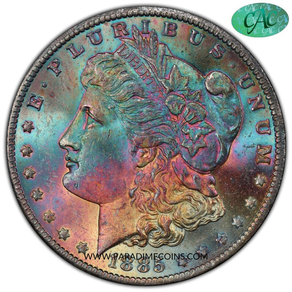 1885-O $1 MS64 PCGS CAC - Paradime Coins | PCGS NGC CACG CAC Rare US Numismatic Coins For Sale