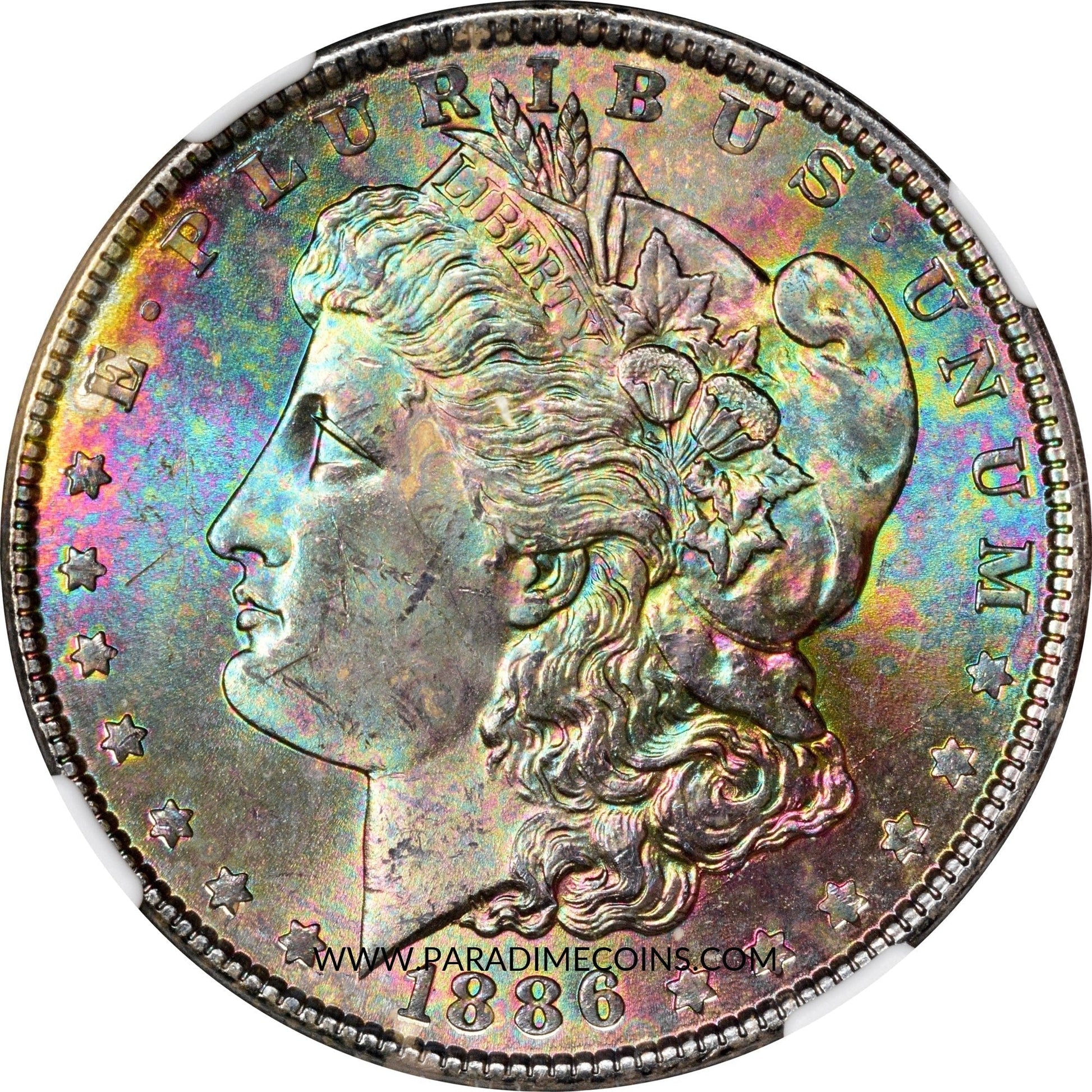 1886 $1 MS64 NGC - Paradime Coins | PCGS NGC CACG CAC Rare US Numismatic Coins For Sale
