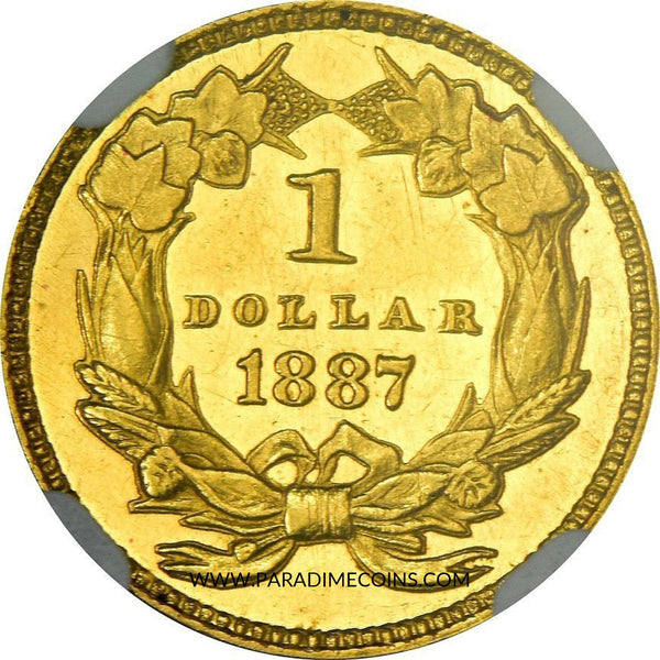 1887 G$1 PR60CAM NGC CAC - Paradime Coins | PCGS NGC CACG CAC Rare US Numismatic Coins For Sale