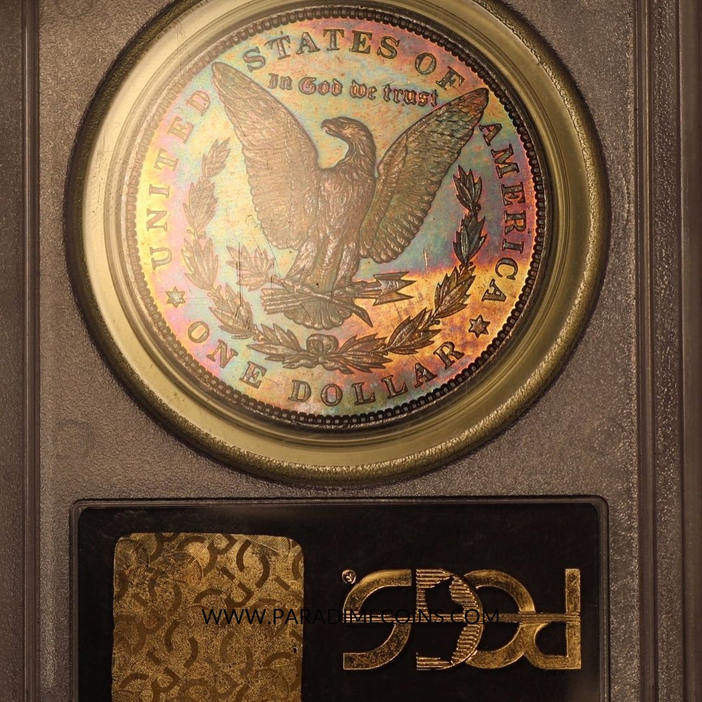 1887 S$1 MS65DMPL PCGS OGH - Paradime Coins | PCGS NGC CACG CAC Rare US Numismatic Coins For Sale