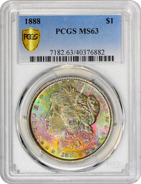1888 $1 MS63 PCGS - Paradime Coins | PCGS NGC CACG CAC Rare US Numismatic Coins For Sale