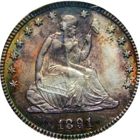 1891 25C AU58 PCGS - Paradime Coins | PCGS NGC CACG CAC Rare US Numismatic Coins For Sale