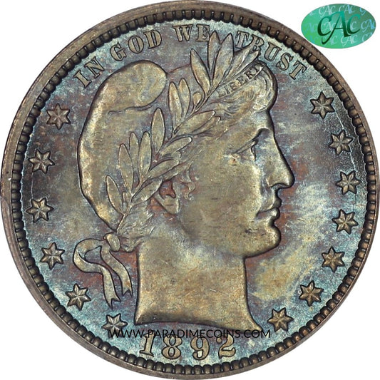 1892 25C MS66 PCGS CAC - Paradime Coins | PCGS NGC CACG CAC Rare US Numismatic Coins For Sale