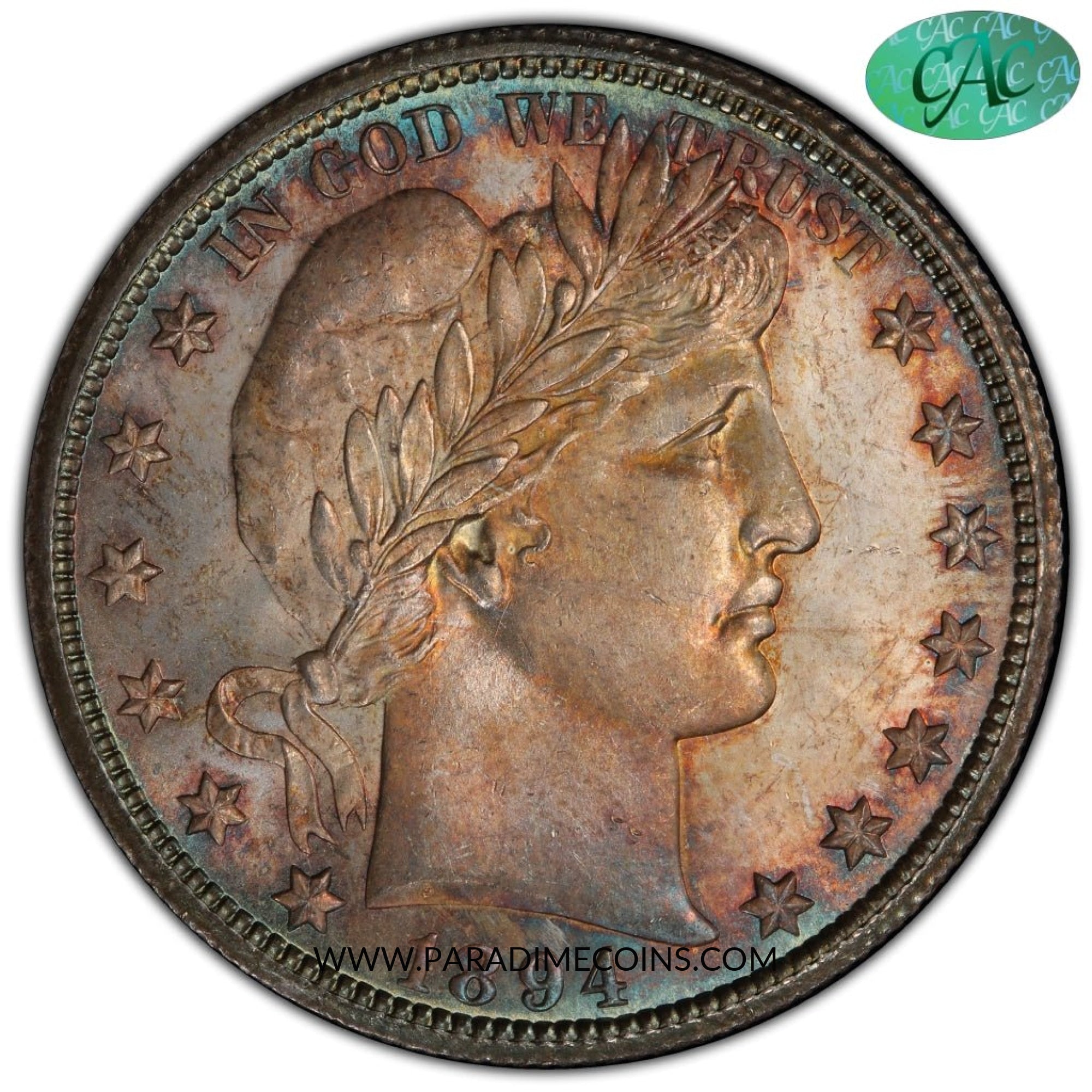 1894-O 50C MS66+ PCGS CAC - Paradime Coins | PCGS NGC CACG CAC Rare US Numismatic Coins For Sale