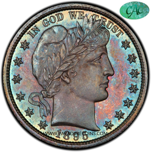 1895 50C PR66 PCGS CAC - Paradime Coins | PCGS NGC CACG CAC Rare US Numismatic Coins For Sale
